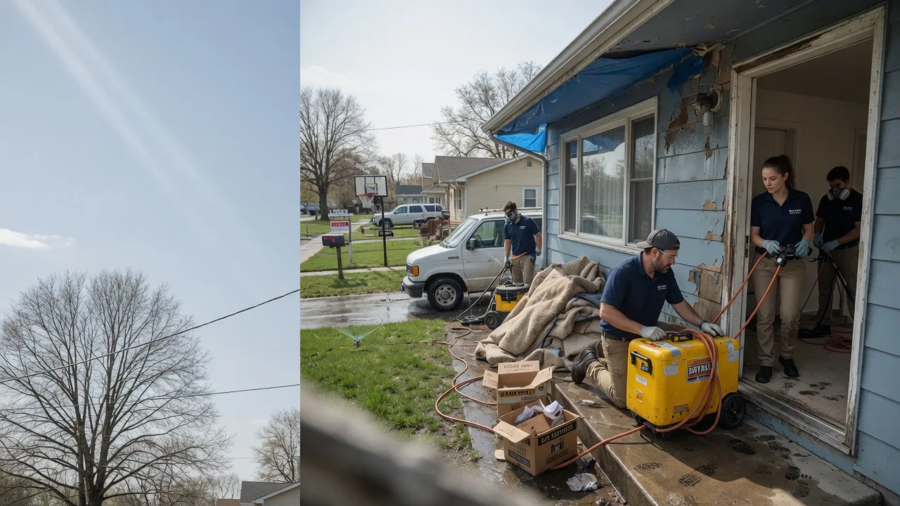 Basement Flood Cleanup in Oregon, MO near me